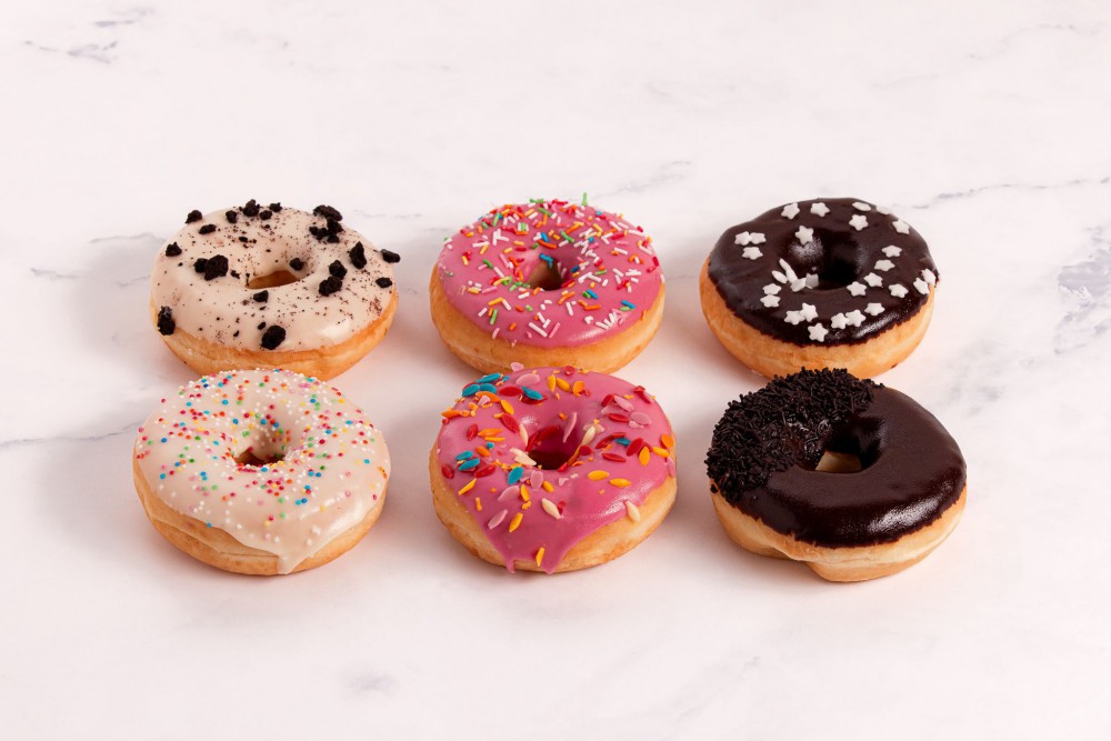 Bestel een Assorti Donuts (6 stuks)