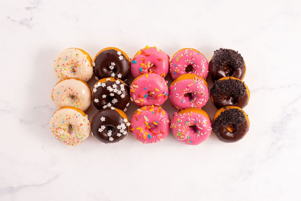 Bestel een Assorti Mini Donuts (15 stuks)