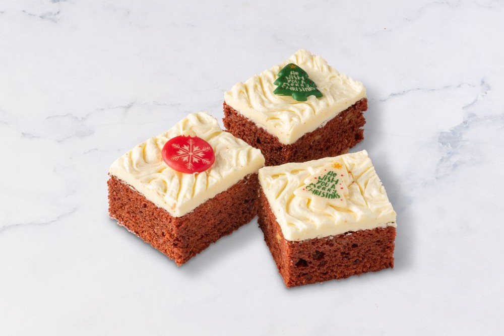 Bestel een Mini Kerst Red Velvet Cakejes