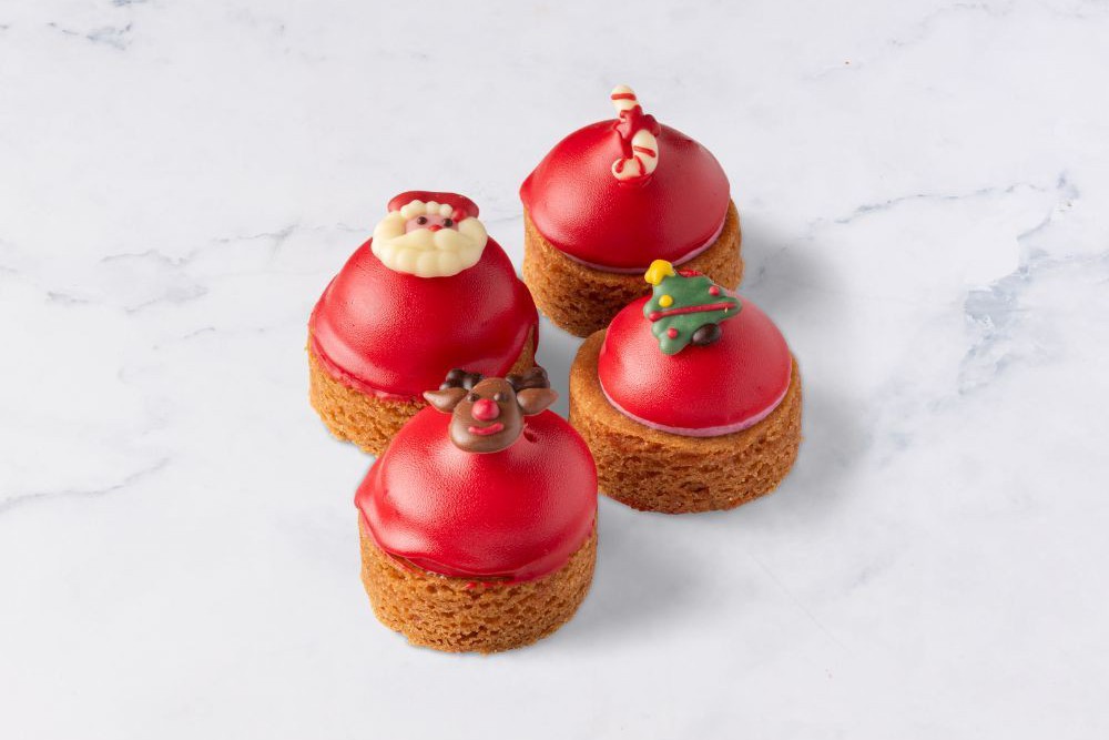 Bestel een Mini Kersttaartjes 
